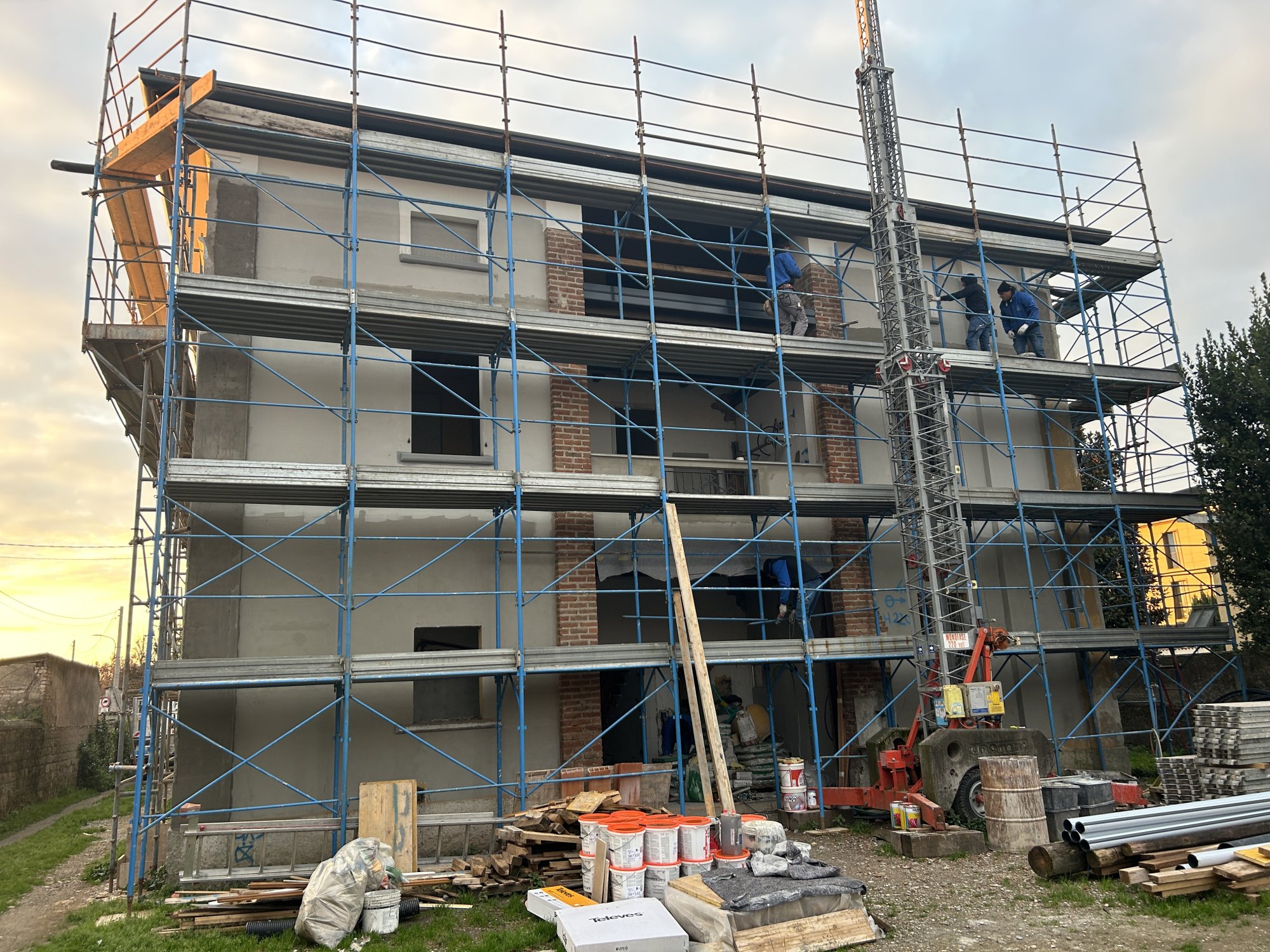 Ristrutturazione villa storica — Vailate (CR)